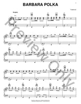 Barbara Polka piano sheet music cover